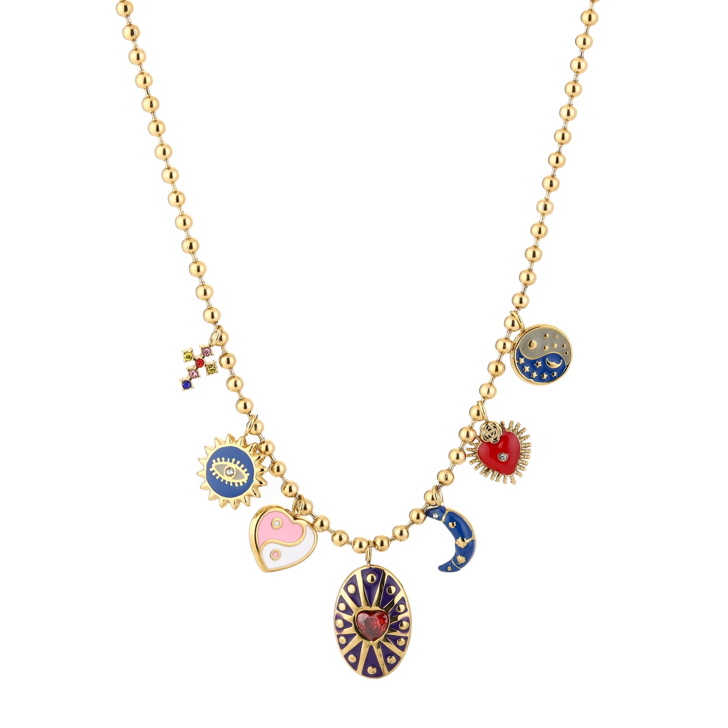 Bedelketting Gold Galaxy