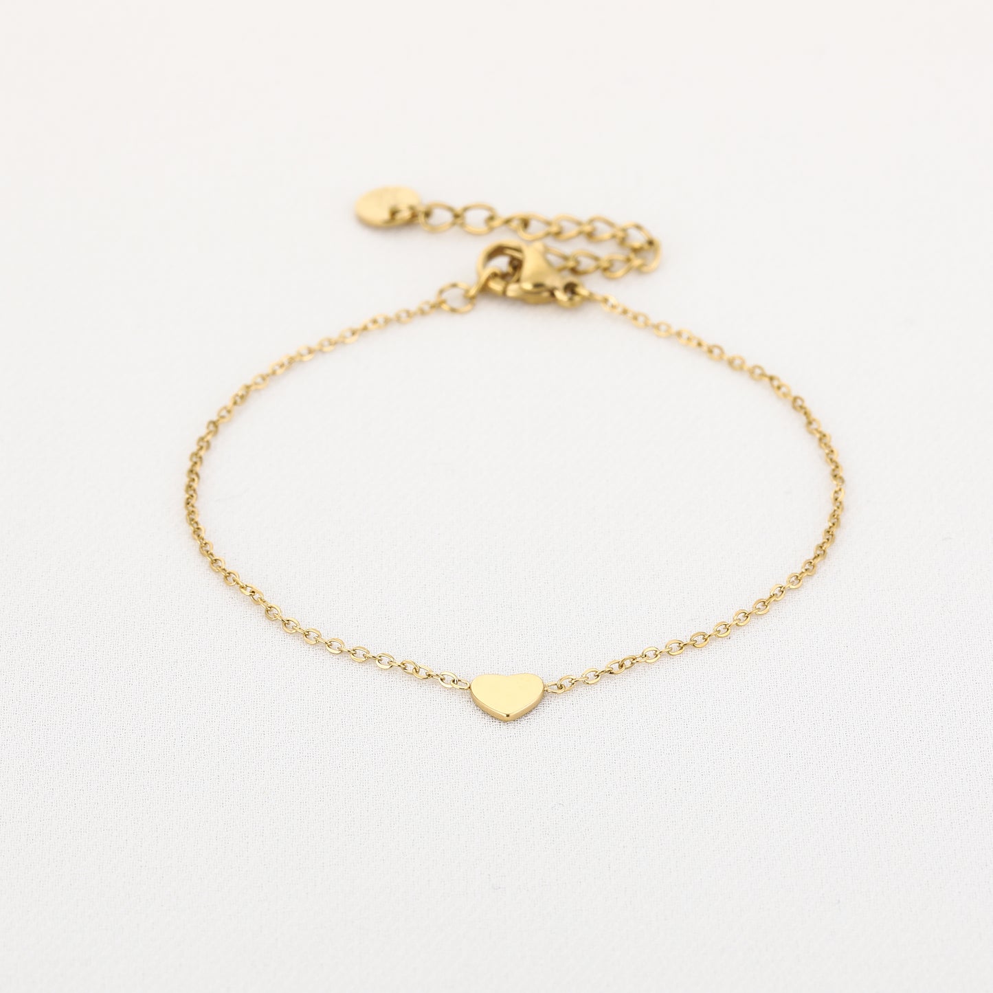 Minimalistische Hart Armband