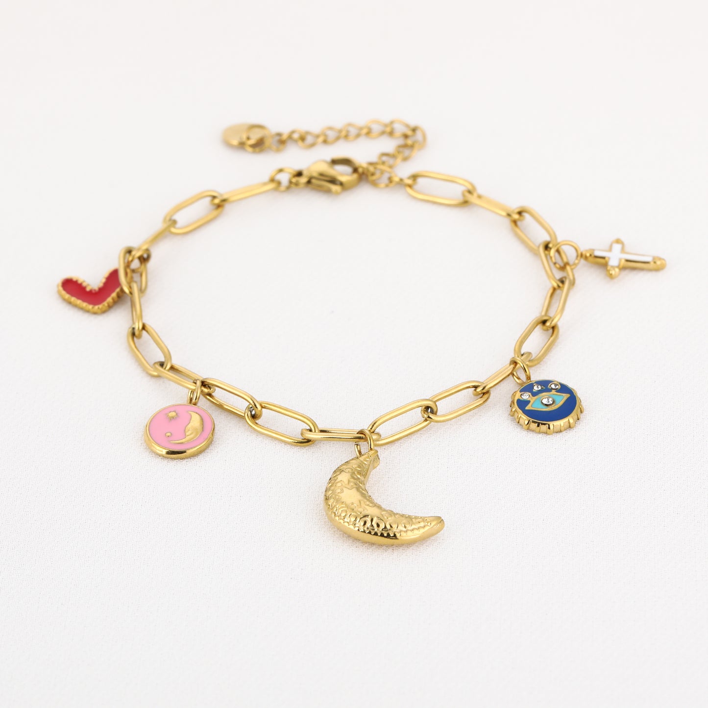 Bedels armband maan