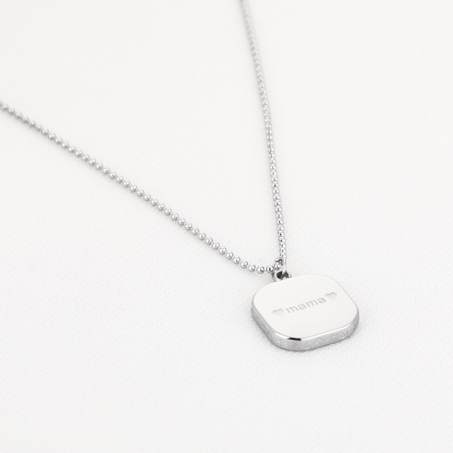 Love Mom<3 Silver