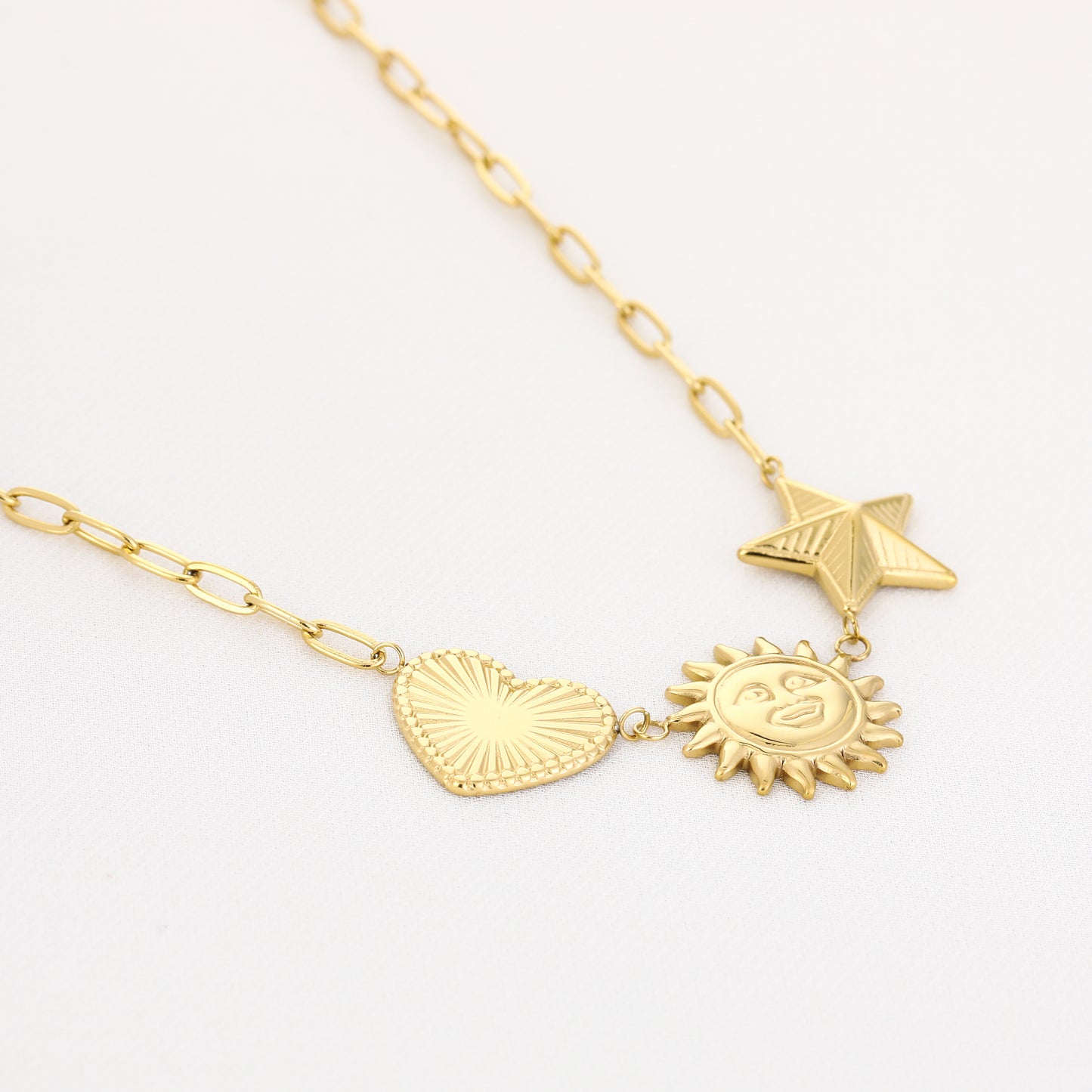 XL bedels ketting Star
