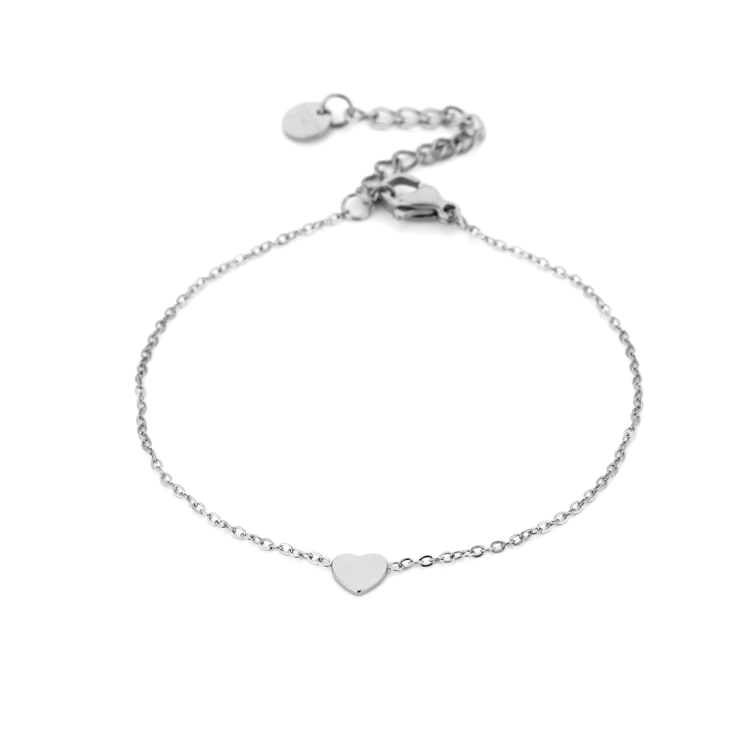 Minimalistische Hart Armband