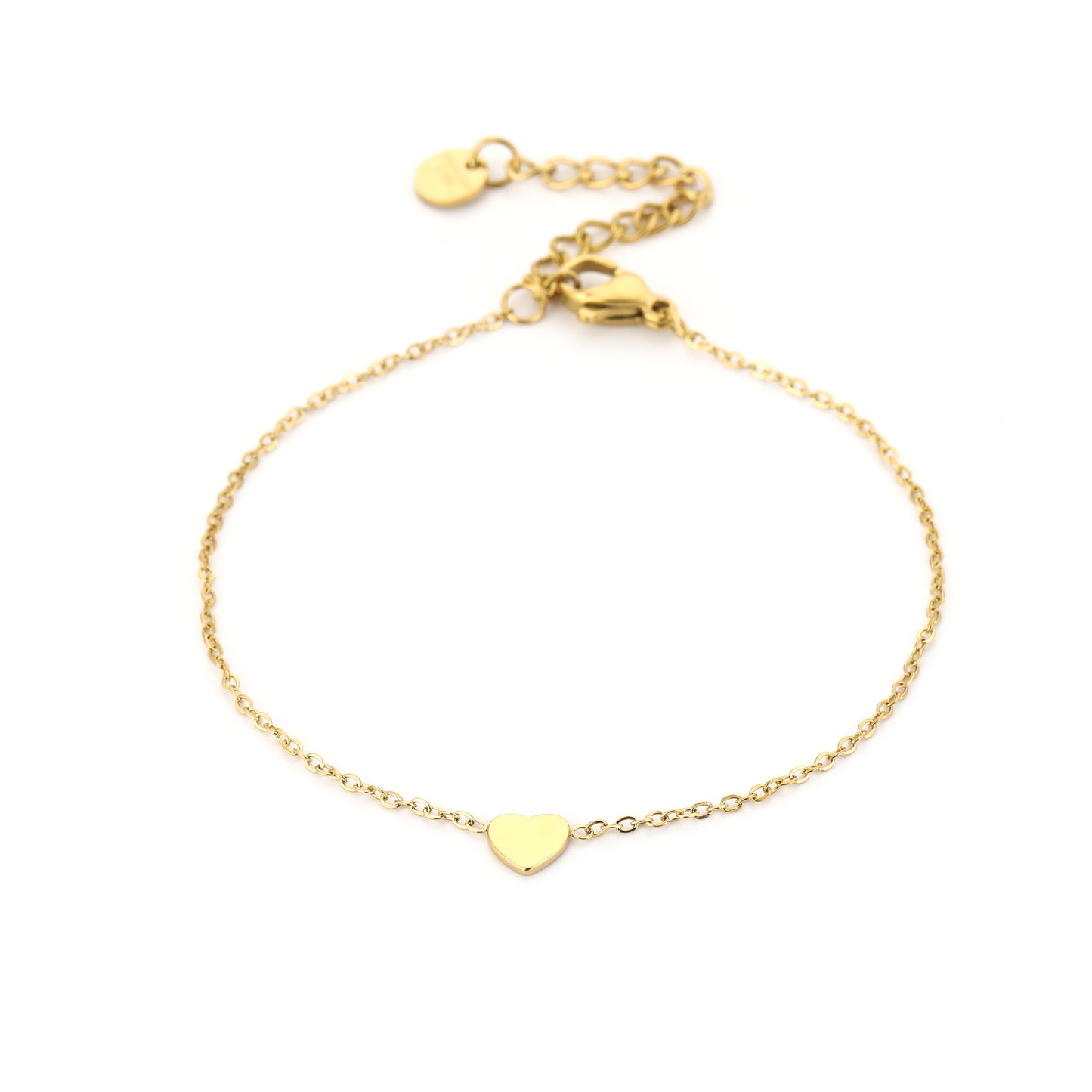 Minimalistische Hart Armband